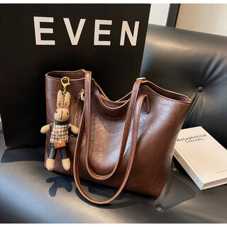 Hermes (hermes) hermès adapted tote bag for women 2025 new style light luxury niche design large capacity class commuting coffee ribbon pendant