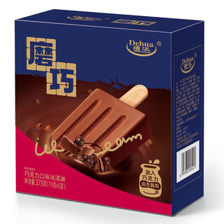 Dehua moqiao chocolate flavor ice cream 75g*5 pieces ice cream ice cream fresh cold drink