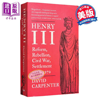 亨利三世 改革叛乱内战定居 1258-1272 第2卷 英文原版 Henry III Civil War Vol 2 David Carpenter 英国中世纪史