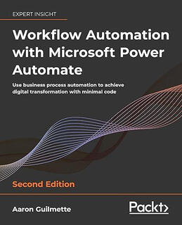 电子书 Workflow Automation with Microsoft Power Automate, Second edition英文原版