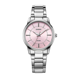 Casio (casio) watch women's quartz steel band pointer simple waterproof student watch valentine's day gift ltp-1303d-4a
