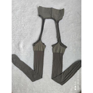 Feiyu tenderness series mask milk silk ultra-thin four-side crotch hollow lace suspender one-piece sexy long pantyhose white one size