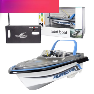 Gund遥控潜水艇快潜艇船军舰模型鱼缸可潜水水下电动儿童带摄像头 蓝色快艇 标配+电池+螺丝刀