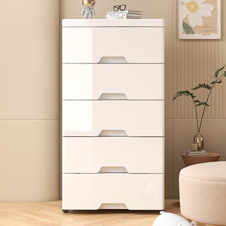 Vanges drawer-type underwear storage box underwear storage box underwear storage cabinet for socks artifact home clothing storage box minimalist white width 36cm 3 layers