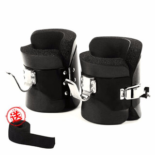 Gumuni upside-down foot covers, shoes and boots, fitness upside-down equipment, handstand machine boots, fitness height increaser, stretch black, stretch black