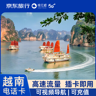 Vietnam phone card high-speed 4g mobile phone traffic internet card travel sim card 5gb per day for 7 days