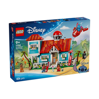 80% new lego building blocks disney 43268 lilo and stitch’s vacation house girls children’s toy birthday gift