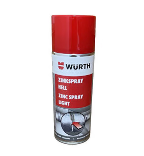 Würth bright zinc spray 400ml 1 piece