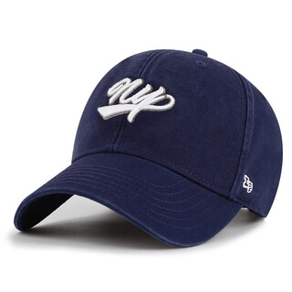 Lackpard baseball cap women's autumn and winter fashion new pure cotton soft top peaked cap enlarged and deepened navy blue one size