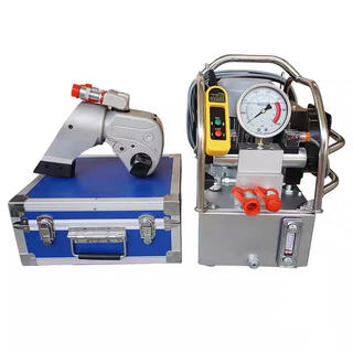 Xinlixin driven hydraulic wrench ruituo 10mxtd including electric pump + 13 sets of sockets -