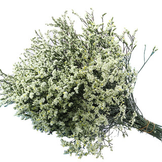 Aiman yunnan forget-me-not real flowers dried flower bouquet home furnishings small fresh living room gypsophila flower arrangement theory jin jin is equal to 0.5 kg. sell yellow crystal flowers one bouquet dried branches
