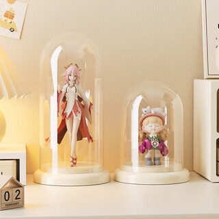 Fan yejia labubu hand-held storage box labubu doll blind box display stand desktop transparent doll bubble mart ornaments