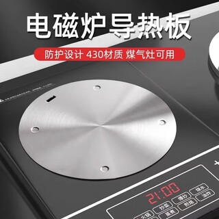 Gijuf gas stove heat conduction plate induction cooker heat conduction plate casserole glass pot stainless steel heat conduction plate heat conduction sheet 16 cm