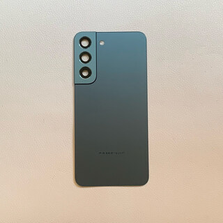 Lzqly is suitable for samsung s22ultra original disassembly back cover s22+ mobile phone case s22 5g glass back screen battery s22 fog pine green