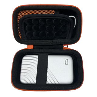 西部数据固态移动硬盘包 PSSD通用固态硬盘包 收纳包保护套防震硬盘包 My Passport随行SSD硬壳包加厚版