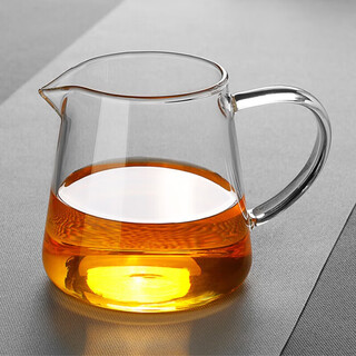 Yihutea (yihutea) glass fair cup with tea strainer set tea set accessories strainer stainless steel tea sea tea divider kungfu filter cup h-16 male cup-single cup