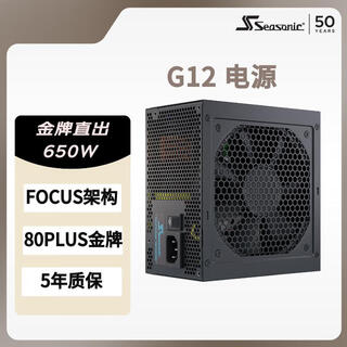 Seasonic 650w g12 gold medal power supply (2024)