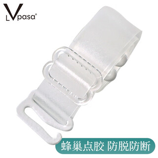 Lvpasa transparent shoulder straps invisible non-slip seamless bra straight-line collar underwear accessories leaking shoulders transparent comfortable shoulder straps 2 pairs-1cm frosted
