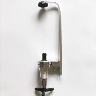 Xiongwochi wall-mounted wine pouring rack mixing rack wall-mounted wine rack self-service mixing machine measuring base wine mixing tools wall free single-head wine mixing and pouring rack (25ml) version + 1