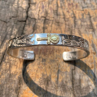 Fujiu egyptian totem anubis eternal symbol golden 925 silver 18k gold bracelet non-alpine longgaoqiao goros golden eternal symbol