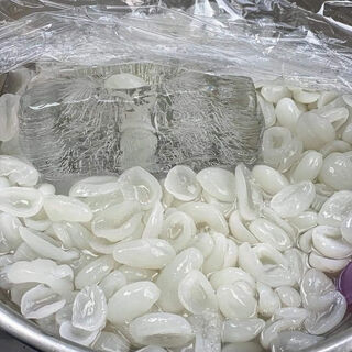 Authentic specialty water coconut pulp yadazi sea coconut eating and broadcasting the same style dua nuoc tuoi non 500g 500g