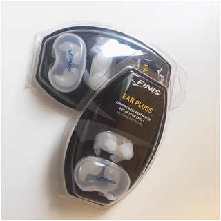 Finis silicone ear plugs adult silicone ear plugs healthy soft waterproof swimming ear plugs ivory white-hardcover edition