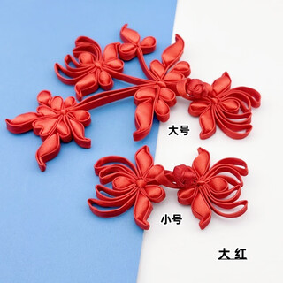 Shilian bride retro button chinese knot embroidered hair accessories cheongsam toast morning robe dress headdress new chinese style red accessories red hair accessories