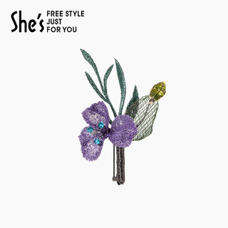 She s akiko rousseau holiday aesthetic handmade diy brooch embroidery flower corsage handmade material package birthday gift for women yanhong e0