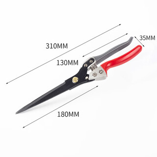 Xmsj shear shear manual stainless steel multi-function trimming wool rabbit fur animal shearing scissors extended scissors multi-purpose shear 10mm