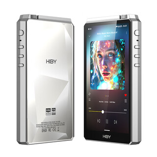 Hiby r6 third generation 2025 version hiby music player android hifi lossless mp3 hard decoding dsd bluetooth wifi digital turntable class a/ab qualcomm snapdragon 665 silver