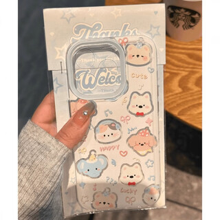 Yizhou is suitable for xiaomi 15 mobile phone case, the new cute little animal mobile phone case is suitable for xiaomi 15pro mobile phone case, protective cover, large hole lens, xiaomi 15ultra mobile phone case, space shell full screen-transparent-cute animal tk807 transparent xiaomi 15