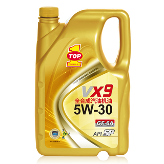 Breakthrough/top1 fully synthetic gasoline engine oil vx9 sp/gf-6a 5w-30 4l single bottle