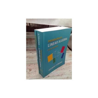 全彩Introduction to Linear Algebra Gilbert Strang 5th+答案 全彩纸质书 第5版