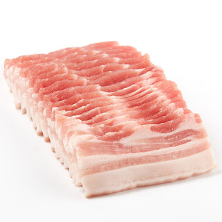 180 days white pork cold fresh pork fat pork belly slices 200g