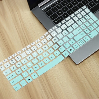 优颐（YOUYI） 联想小新16/SE Pro16 2025笔记本键盘膜16c IRH10电脑保护膜IRH10R防尘垫套 渐变薄荷-硅胶材质