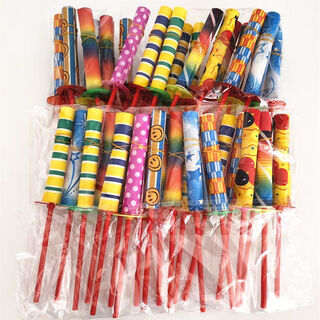 云珀酷乐丁儿童魔术棒玩具伸缩甩棒怀旧传统礼品幼儿园儿童奖品礼物80 大号款【甩棒可长至200cm】15个