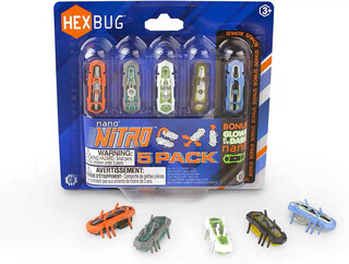 
Hebao (HEXBUG) Hebao BattleBots Bots Intelligent Remote Control Battle Fighting Robot Children's Toys Men Nanoworm 5 Pack Official Standard