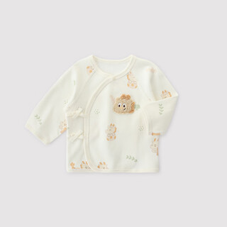 Balipig cloud mist cotton newborn half back baby cotton clothes autumn monk clothes strappy top little golden dragon 52 cm