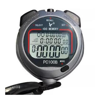 Tianfu electronic stopwatch timer coach competition dedicated professional running track and field sports teacher pc2810 pc100b three rows of 100 lanes