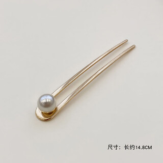 Shumo japan purchasing pearl hairpin metal hairpin simple modern headwear hairpin hairpin hair artifact hairpin for women gold