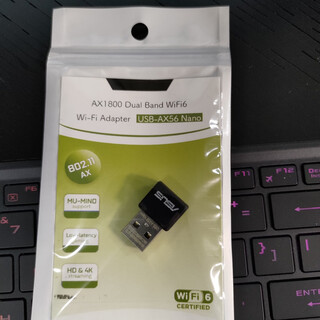 Asus usb-ax55 nano dual-band wifi6 mini wireless network card ax1800 usb-ax56 nano