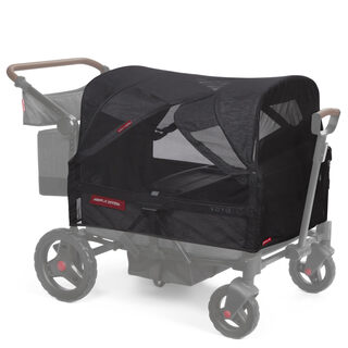 Radio flyer stroller mosquito net, universal for four seats, breathable and anti-mosquito, summer outdoor, portable storage