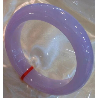 Burmese laokeng ice and glutinous jade bracelet ice and violet jade bracelet floating green jade wangfu jade bracelet no. 54