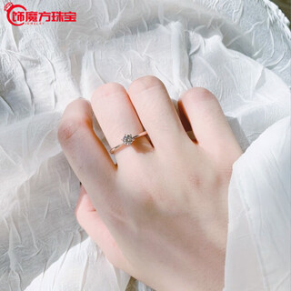 Guanpu pavilion fat donglai quality pt950 platinum ring for women imported from the united states d color moissanite diamond 1 carat knotted proposal silver 30 minutes zhoujia six claws closed mouth 9 yards