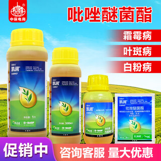 Basf kairun 25% pyraclostrobin fungicide for apple tree downy mildew, leaf spot, scab, anthracnose, powdery mildew 100ml*1 bottle