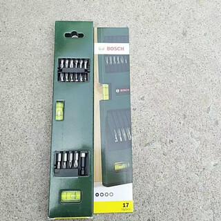 Sailoto three-in-one level set multi-functional screwdriver head horizontal and vertical horizontal measuring ruler 17-piece set 2607 17070