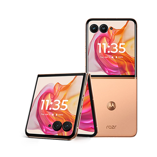 99% new motorola lenovo moto razr 50 ultra 4-inch full-featured large external screen 5th generation folding screen hover free photo 5gai mobile phone 12+256gb gentle peach quality inspection report