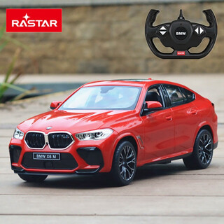Rastar xinghui remote control car mercedes-benz amg gt electric drift racing children's remote control car toy sports car model boy red bmw x6 m (bmw genuine authorization) car + remote control
