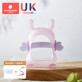 Kechao baby mushroom teether baby teething stick bite food grade oral period silicone toy anti-eating hand artifact