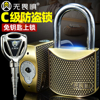 Fearless bronze idling c-level padlock anti-pry and anti-theft window lock outdoor home dormitory door lock retro lock waterproof ga25 bronze c-level bullet lock cylinder 3 keys